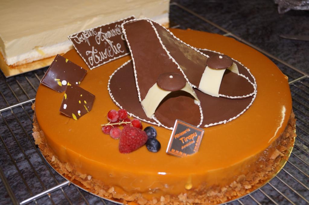 Royal avec dcor chocolat